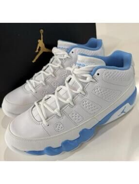 Jordan 9 Retro Golf Shoes White Blue Size 10